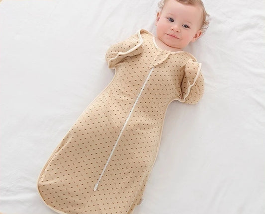 Spring Newborn Swadde Anti Startle Bamboo Fibre